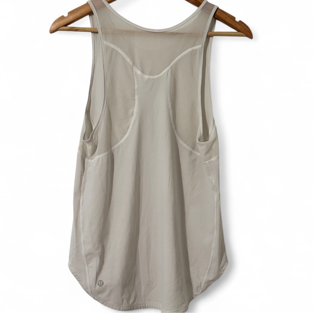 Lululemon Athletica Cream Tank Top - Picture 2 of 5